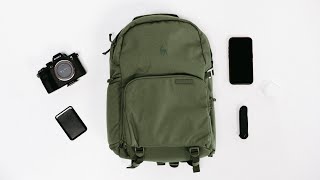 my current EDC photography backpack (Brevitē Jumper review)