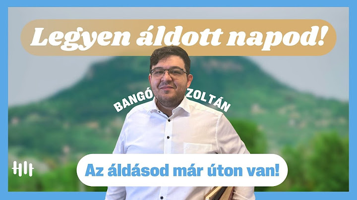 Bangó Zoltán: Elküldi Isten az angyalát a te arcod előtt - Legyen áldott napod!