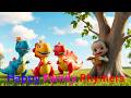 Chasing Dinosaurs Adventure | Learn Colors Fun | Kids Nursery Rhyme Song