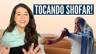 SERÁ QUE CONSIGO TOCAR O SHOFAR? Israel com Aline