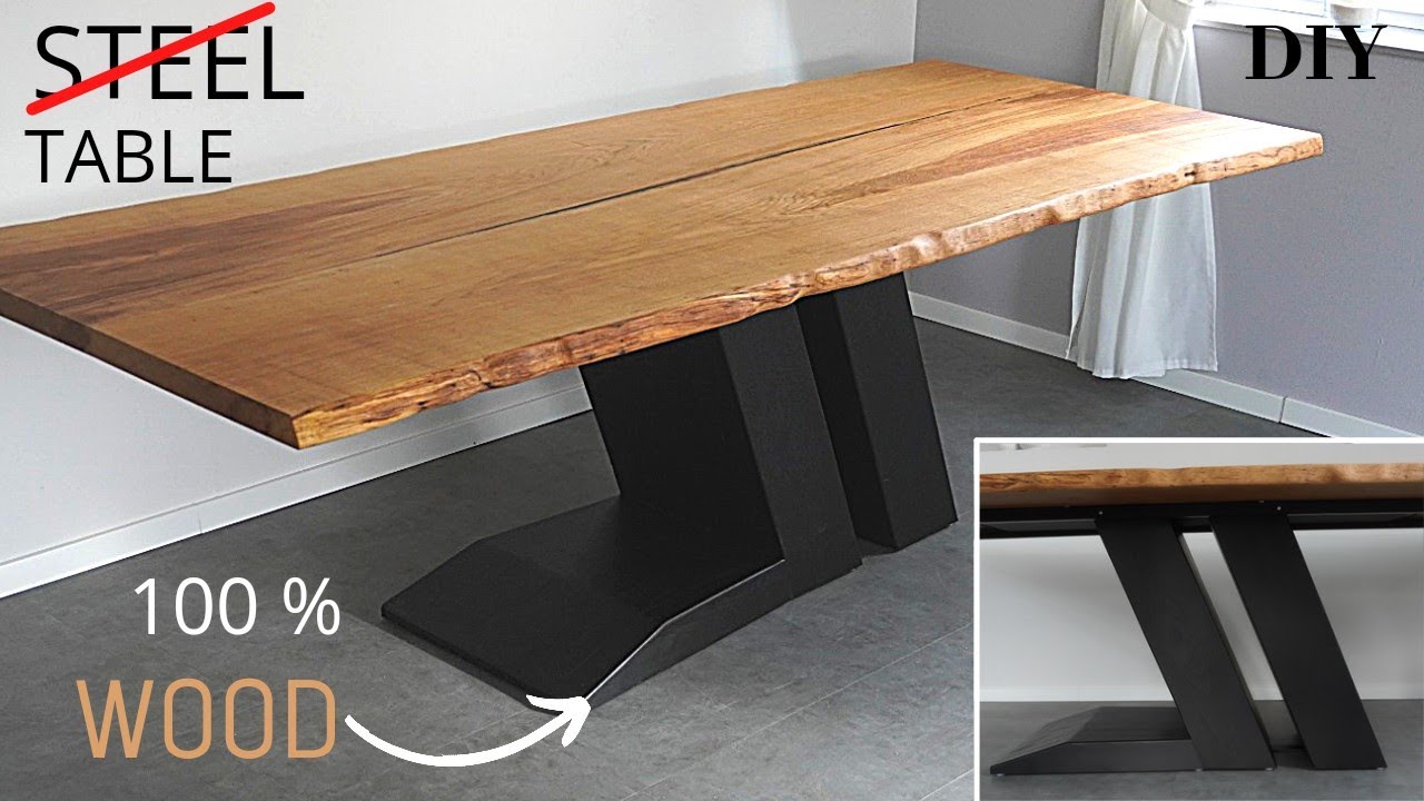 Epoxy Table DIY/Tisch selber bauen/Eichentisch/Tischbeine selber bauen/Dining Table/Esstisch