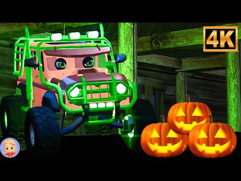 There's A Scary Pumpkin + Vehicle Adventure for Kids