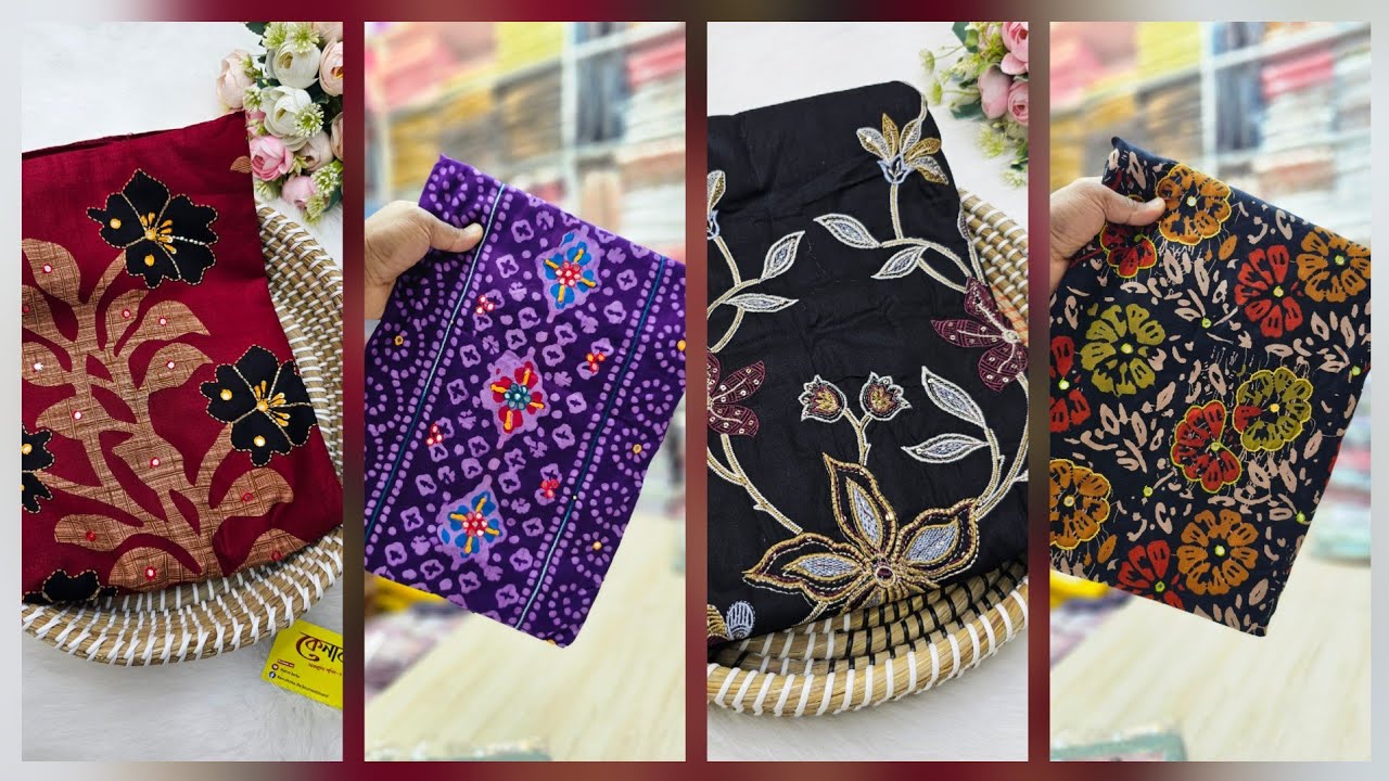 স্টাইল, এলিগেন্স আর কমফোর্ট একসাথে ✨ সুতীর আরামে ঈদের সকাল হোক নিখুঁত /Three Piece Kenakata Eid 2026