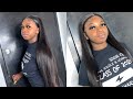 36” FLAWLESS FRONTAL SEW IN INSTALL| MY FIRST SEW IN EVER from Start to Finish