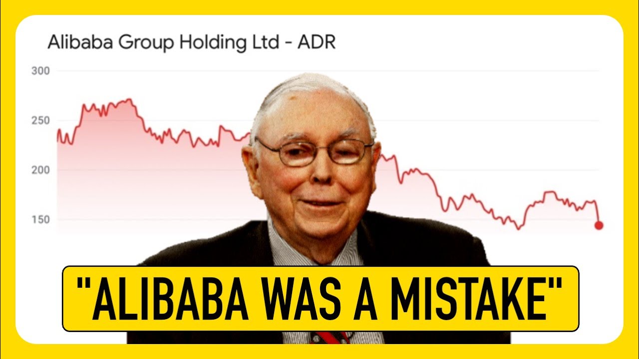 "ALIBABA was a mistake" Charlie Munger | FULL CLIP