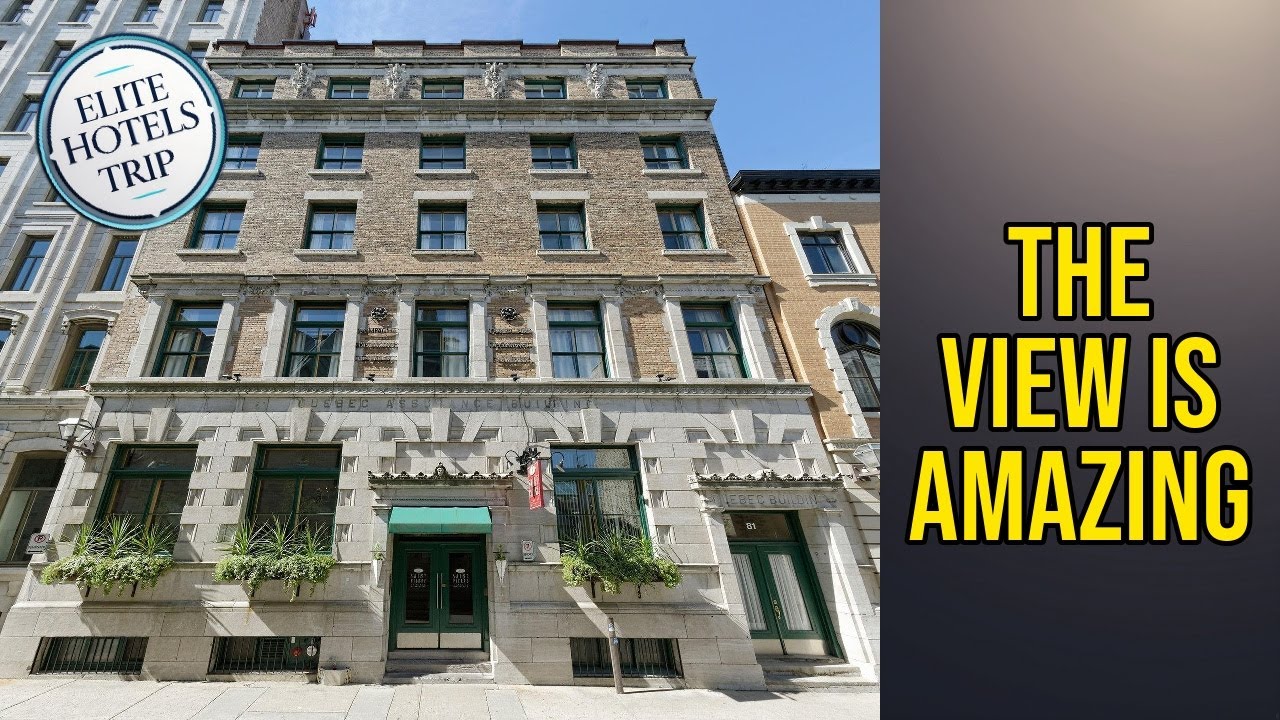 Le Saint-Pierre, Auberge Distinctive - The View Is Amazing | Quebec City (QC), Canada🏩