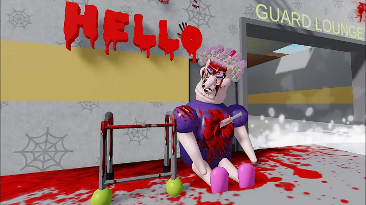 WHO CUT GRAN HEAD OFF in BARRY'S PRISON RUN! New Scary Obby #roblox #pomni