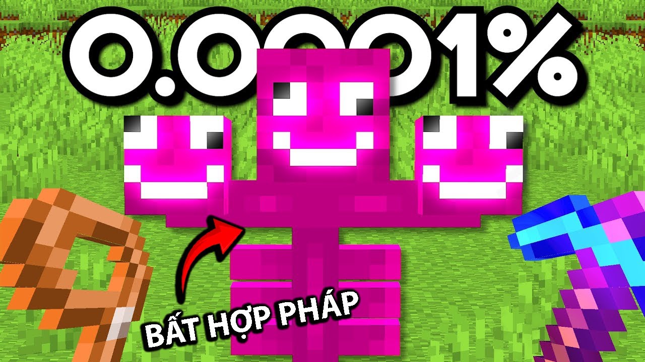 TÔI ĐÃ BẮT TẤT CẢ NHỮNG SINH VẬT BẤT HỢP PHÁP TRONG MINECRAFT !