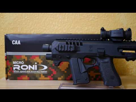 CAA Micro Roni - Glock SBR  Pistol To Carbine Conversion Kit