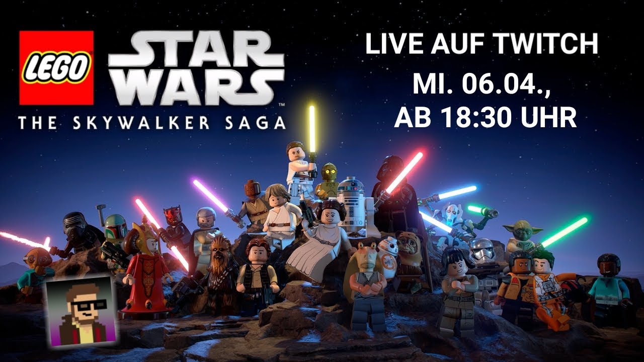 LEGO STAR WARS: DIE SKYWALKER SAGA - Live auf Twitch