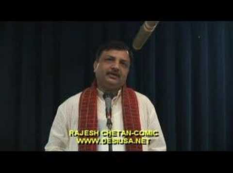 RAJESH CHETAN COMEDIAN DESIUSA TELEVISION