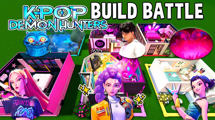 MEGA KPop Demon Hunters Build-Off CHALLENGE!