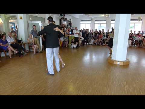 Judita Zapatero y Faustino Blanco 2/4, Tango Pop Stuttgart 13.7.2014,