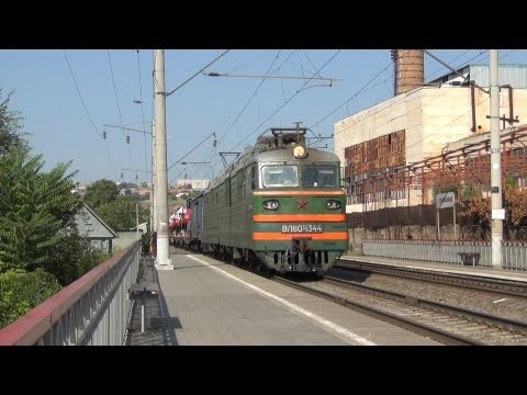 ВЛ80Т-1344 с комбайнами
