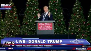 FULL: Donald Trump Thank You Rally in West Allis, Wisconsin (FNN)