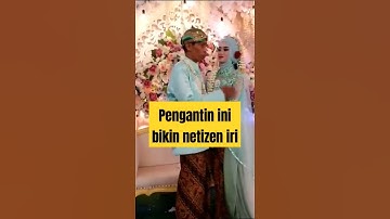 VIRAL‼️PENGANTIN INI BIKIN NETIZEN IRI 😱 #shortvideo #nikah #pengantin