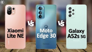 Motorola Edge 30 VS Samsung Galaxy A52s 5G VS Xiaomi 11 Lite 5G NE