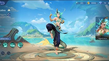 Gameplay in game new hero Kalea🐉 #MLBBKalea #MLBBGoldenMonth