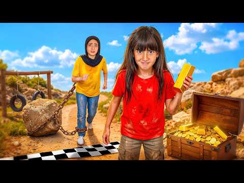 أخر شخص يتوقف عن السير يقوز بالكنز 🪙🤑 أصعب تحدي 😭 رحنا فيها بجد 🤕💔!!