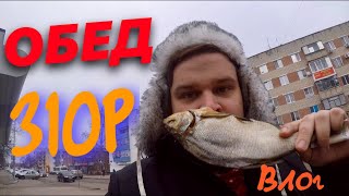 ОБЕД ЗА 310 РУБЛЕЙ В ВАРЕНИЧНОЙ | ВАРЕНИКИ С КАРТОФЕЛЕМ И СЫРОМ | ДЕГУСТИРУЮ ПИВО С РЫБОЙ