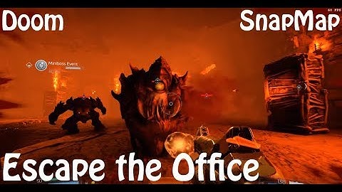 Doom SnapMap - Escape the Office "1440p/60fps"