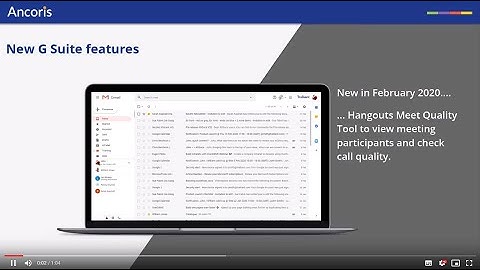 Hangouts Meet Quality Tool