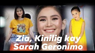 Zia Dantes kinilig kay Sarah Geronimo at nilabas na ang Tala Dance Video.