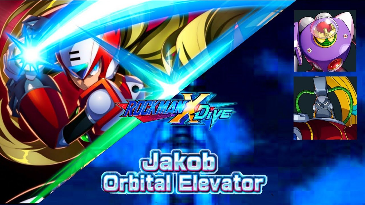 Annoying Immobilize attack Boss Jakob Elevator Lv 115 「 Mega Man X Dive 」