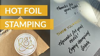 Hot Foil Stamping on Packaging