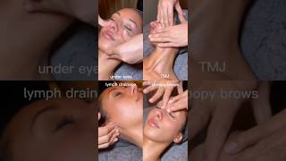4 Facial Massage Techniques Demo SPA Massage Therapy