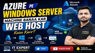 Azure Windows Server IIS Web Hosting Tutorial Host Website on Azure VM Step by Step Azure Admin 2026