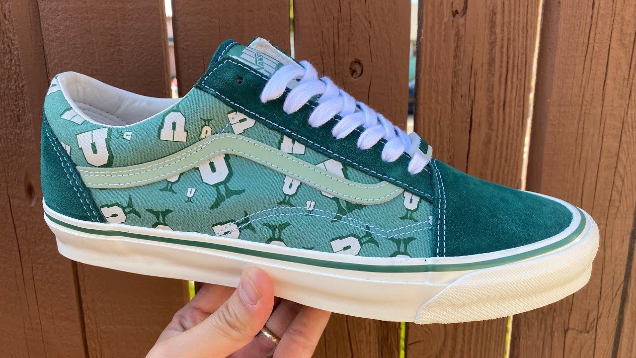 スニーカー VANS Men Sneakers Green VN000D5P PRM1 Vans Review: Vans Vault Originals x Undefeated “U-Man” OG