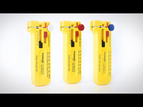 Інструмент для зняття ізоляції Jokari для кабелів діаметром 0,12-0,40 мм (40024), видео 2