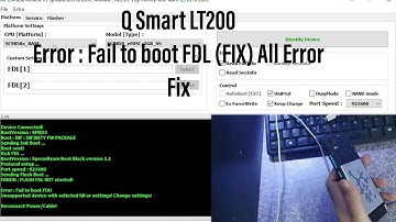 QSmart LT200 Flashing With CM2 SPD2 Fix All Boot Error