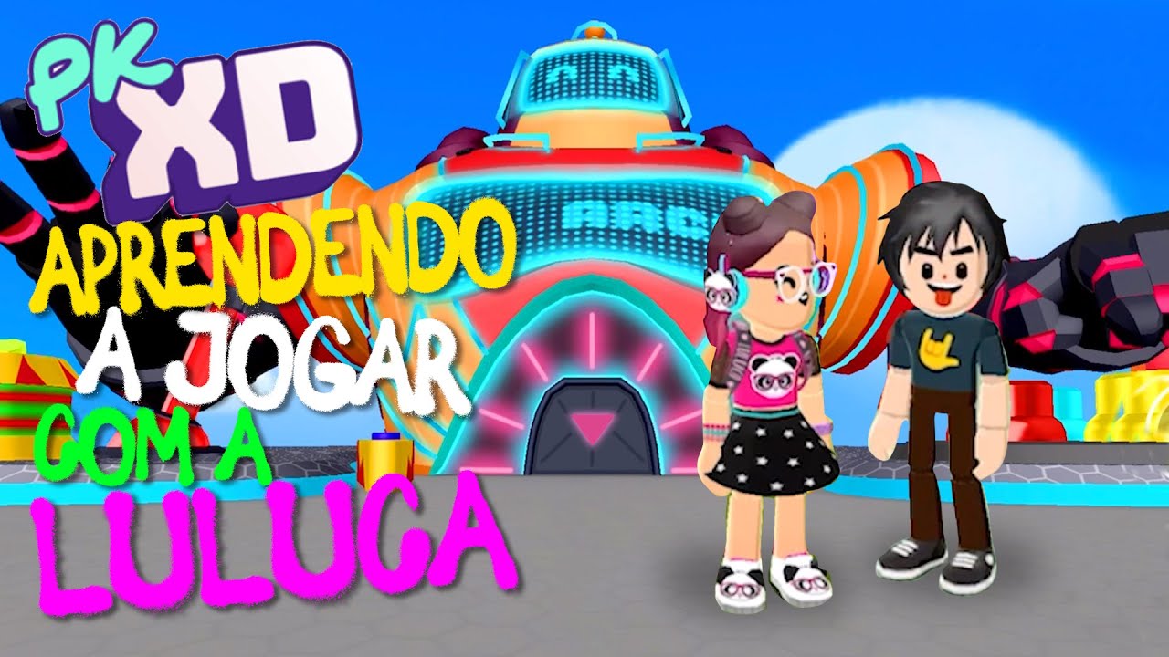 Aprendendo a jogar PK XD com a Luluca