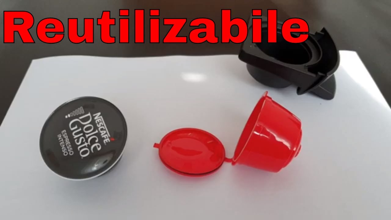 Capsule reutilizabile Nescafe Dolce Gusto - YouTube
