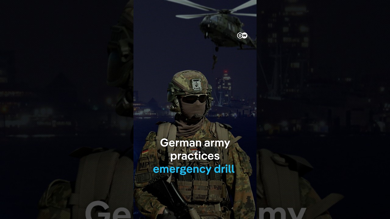 German army practices emergency drill | DW News