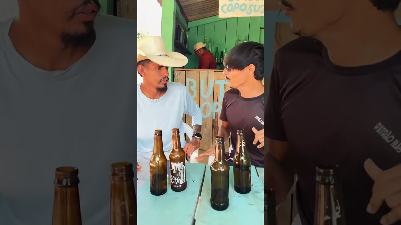 Seu miguel chega boteco quando vai sentar que os meninos chamou ele leva uma queda 