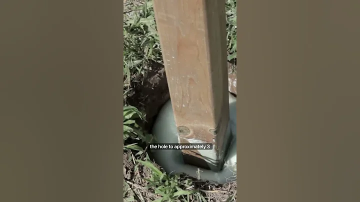 Easy fence install with expanding foam (Sika PostFix), Mike Holmes demo