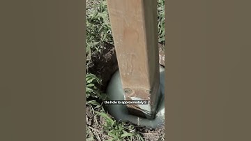 Easy fence install with expanding foam (Sika PostFix), Mike Holmes demo