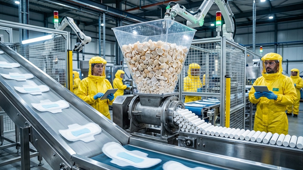 Inside The Largest Modern Eggshell-to-Chalk Factory & Chalk Production ...