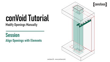 Builders Work Openings with ConVoid: Align Openings with Elements