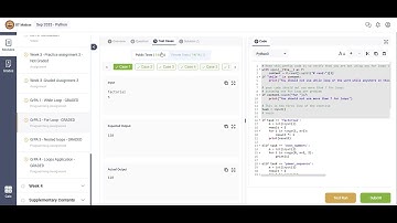 IITM BS DEGREE | Python GrPA Week 3 | Sep 2025