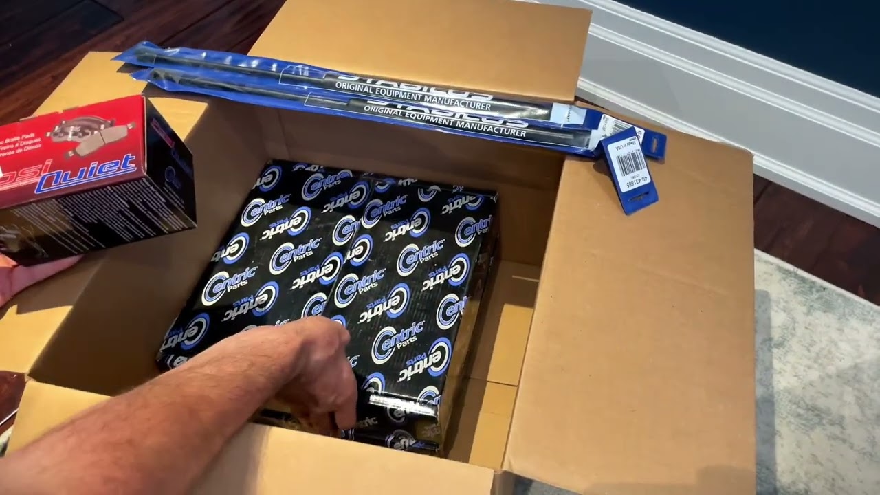 Unboxing order that I placed with PartsAvatar