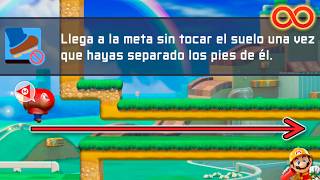 Estos DESAFIOS TAN PRECISOS... 😱 - Modo Experto Infinito | Super Mario Maker 2