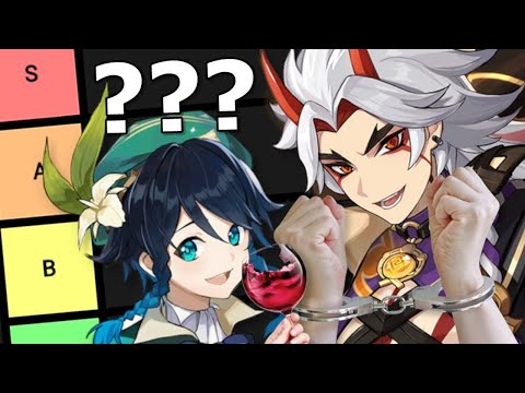 Ranking Genshin Characters