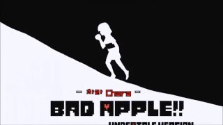 [UNDERTALE] Bad Apple Undertale анимация на русском [RUS]