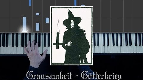 Grausamkeit - Götterkrieg (Piano Tutorial)