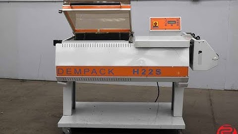 Dempack H22S Shrink Wrap System w/ Magnetic Lockdown