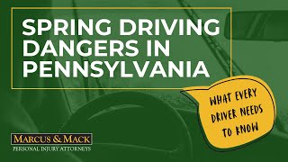 Spring Driving Dangers in Pennsylvania: What Every Driver Needs to Know 🌧️🚗